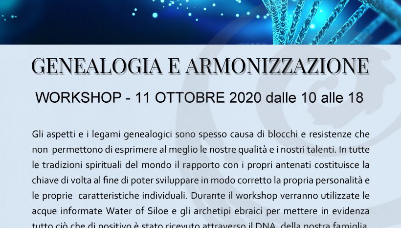 Genealogia e Armonizzazione Genealogia e Armonizzazione